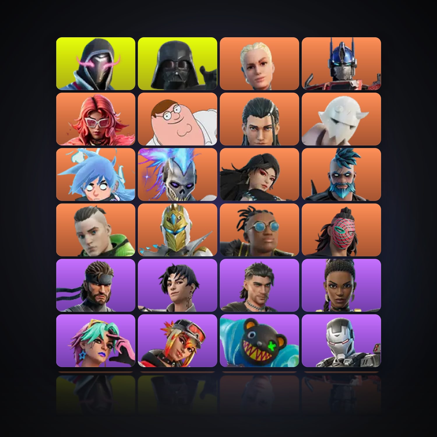 Fortnite | 98 Skins | 700 V-Bucks | Level 1704 | 87 Wins — HabibiAccounts