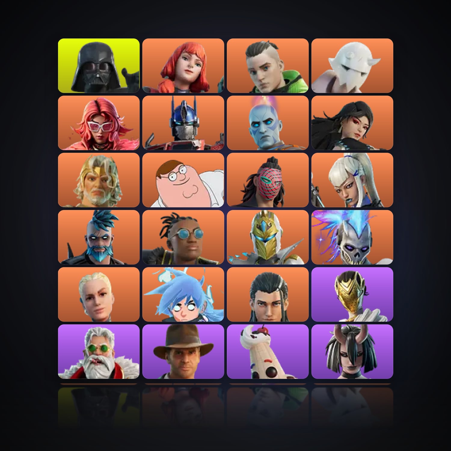 Fortnite | 189 Skins | 900 V-Bucks | Level 2566 | 167 Wins — HabibiAccounts