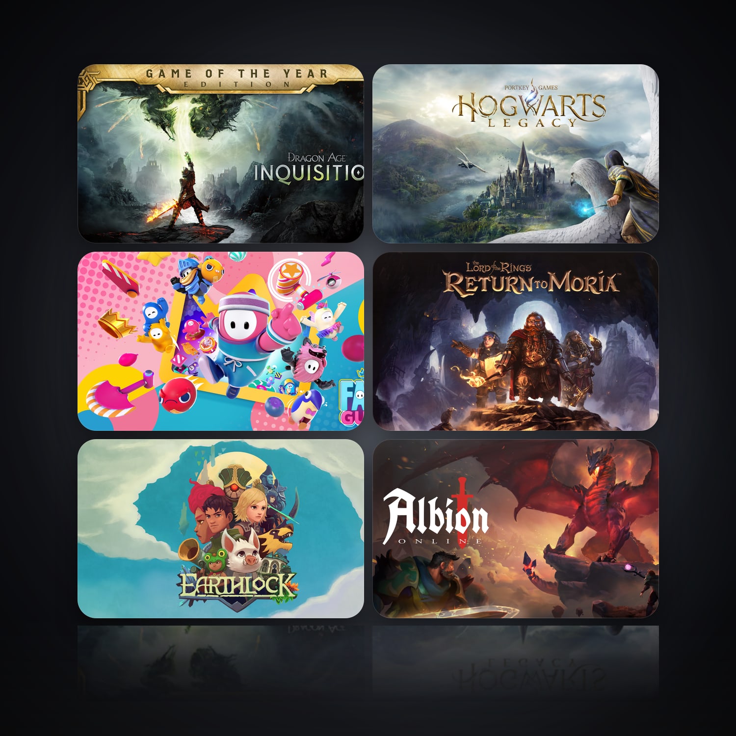 Dragon Age: Inquisition – Game of the Year Edition & Hogwarts Legacy | 155 Games — HabibiAccounts