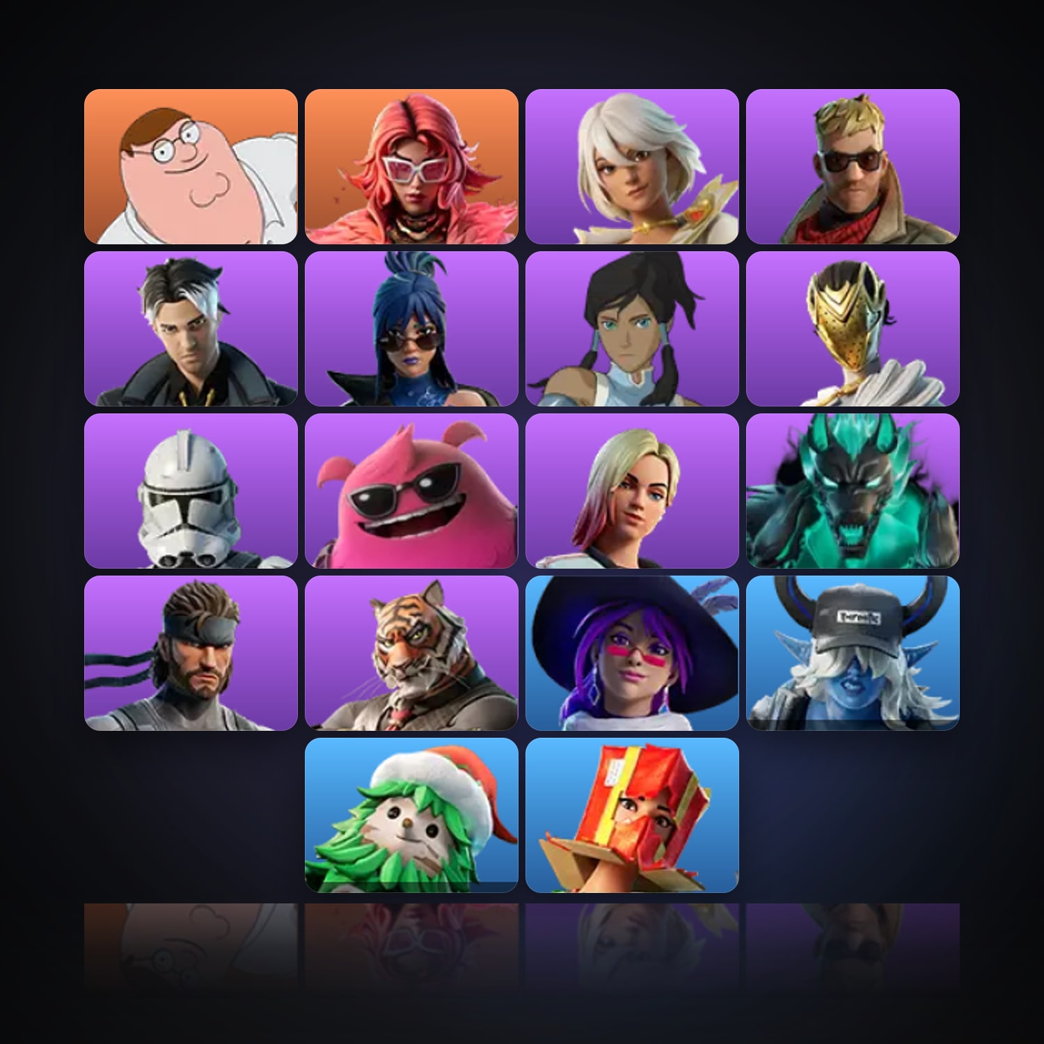 Fortnite | 18 Skins | 700 V-Bucks | Level 367 | 27 Wins — HabibiAccounts