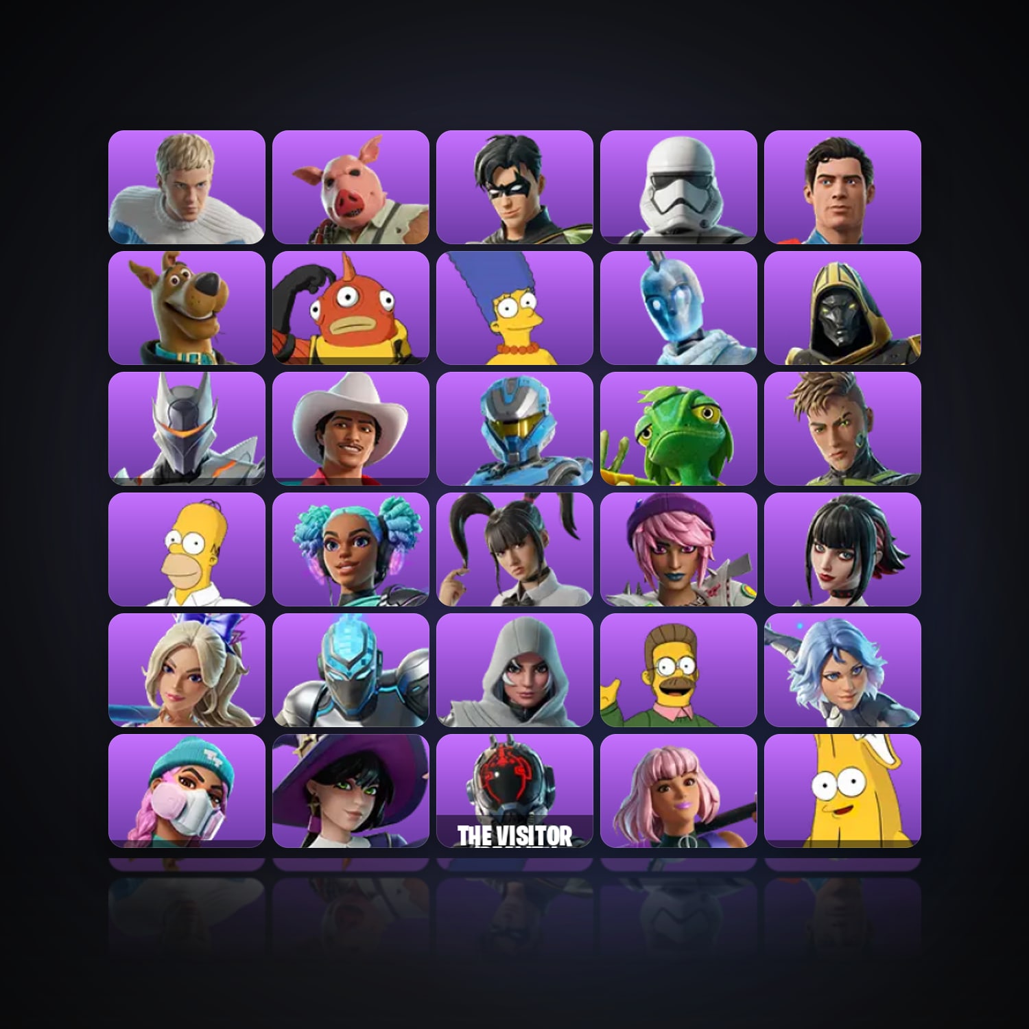 Fortnite | 30 Skins | 300 V-Bucks | Level 781 | 89 Wins — HabibiAccounts