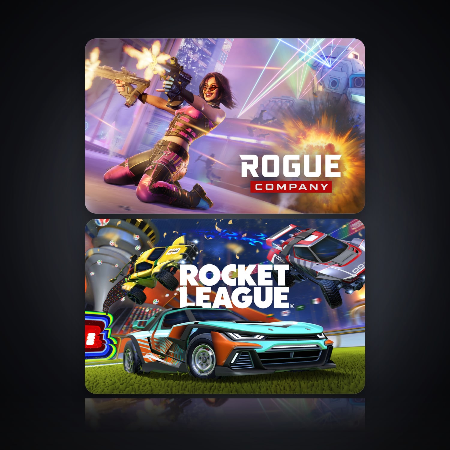 Rogue Company & Rocket League | 2 Games — HabibiAccounts