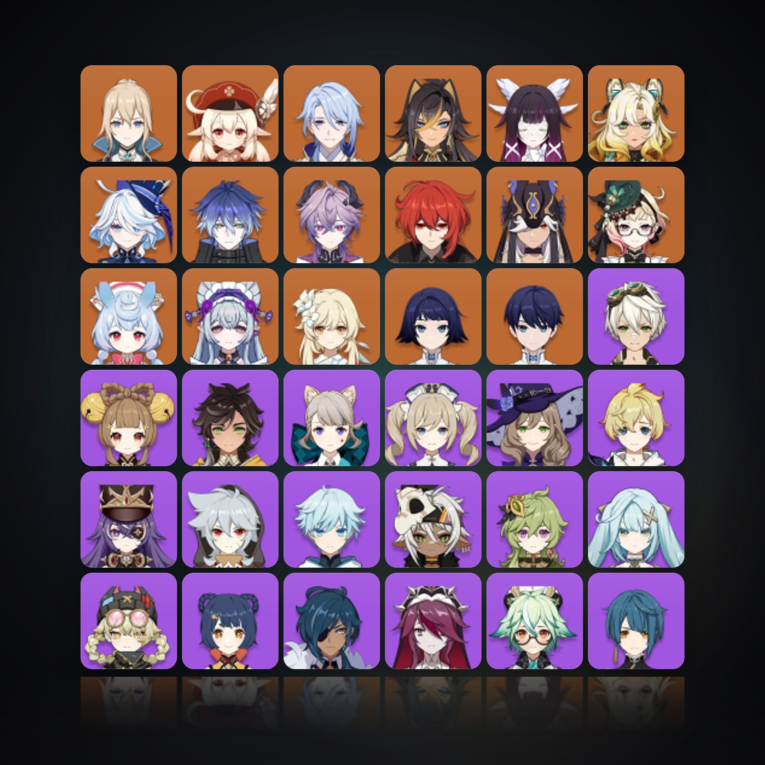 Genshin Impact | AR 58 | 61 Chars | 14× 5★ — HabibiAccounts