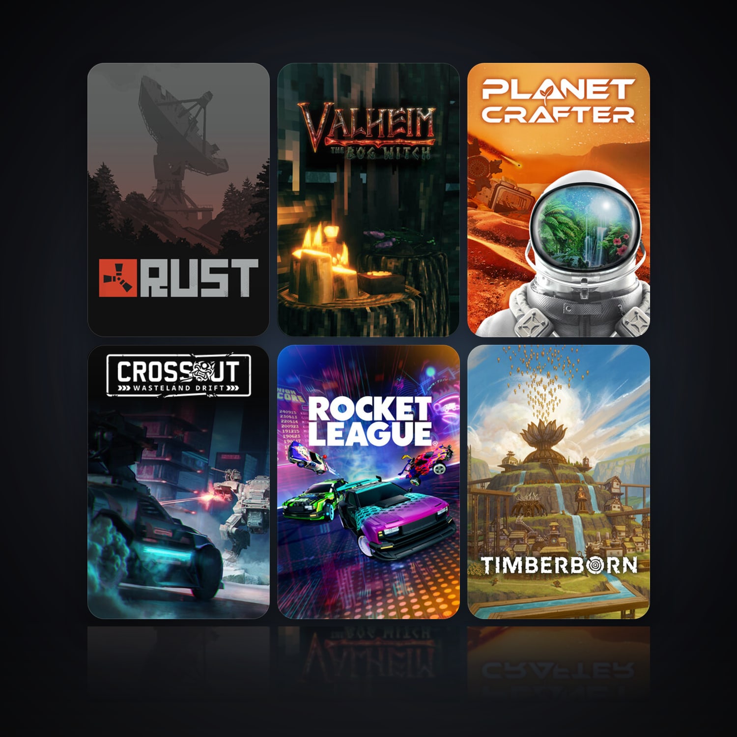 Rust & Valheim | Level 12 | 68 Games | Clean — HabibiAccounts