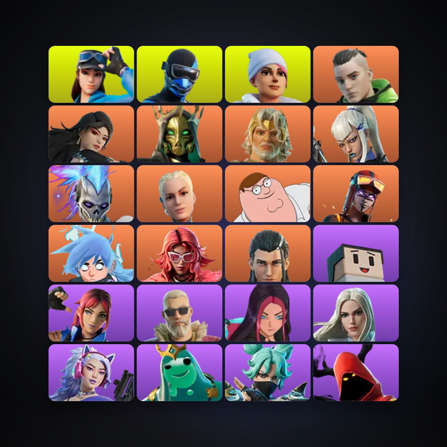 Fortnite | 159 Skins | 450 V-Bucks | Level 3102 | 355 Wins — HabibiAccounts
