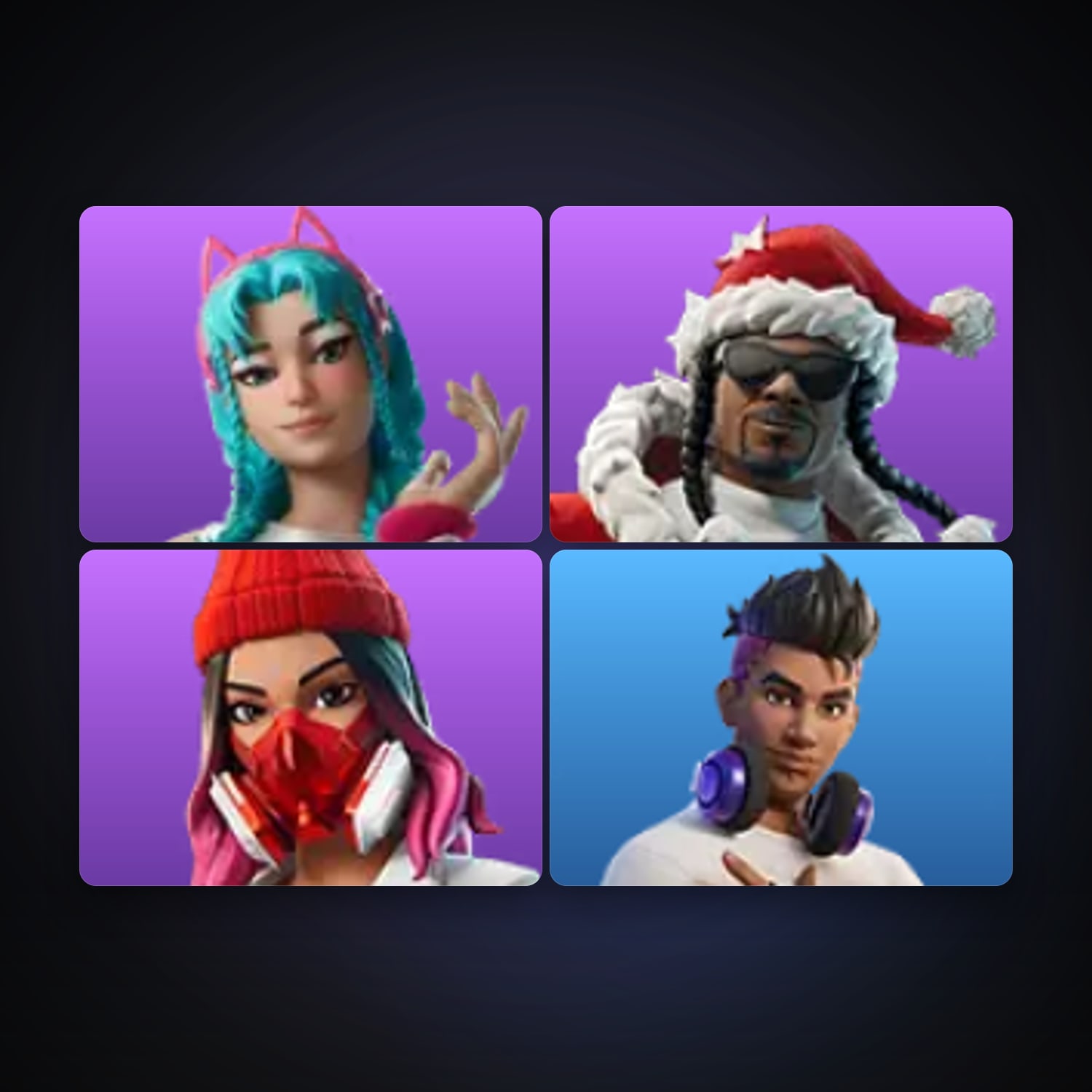 Fortnite | 4 Skins | 100 V-Bucks | Level 13 — HabibiAccounts