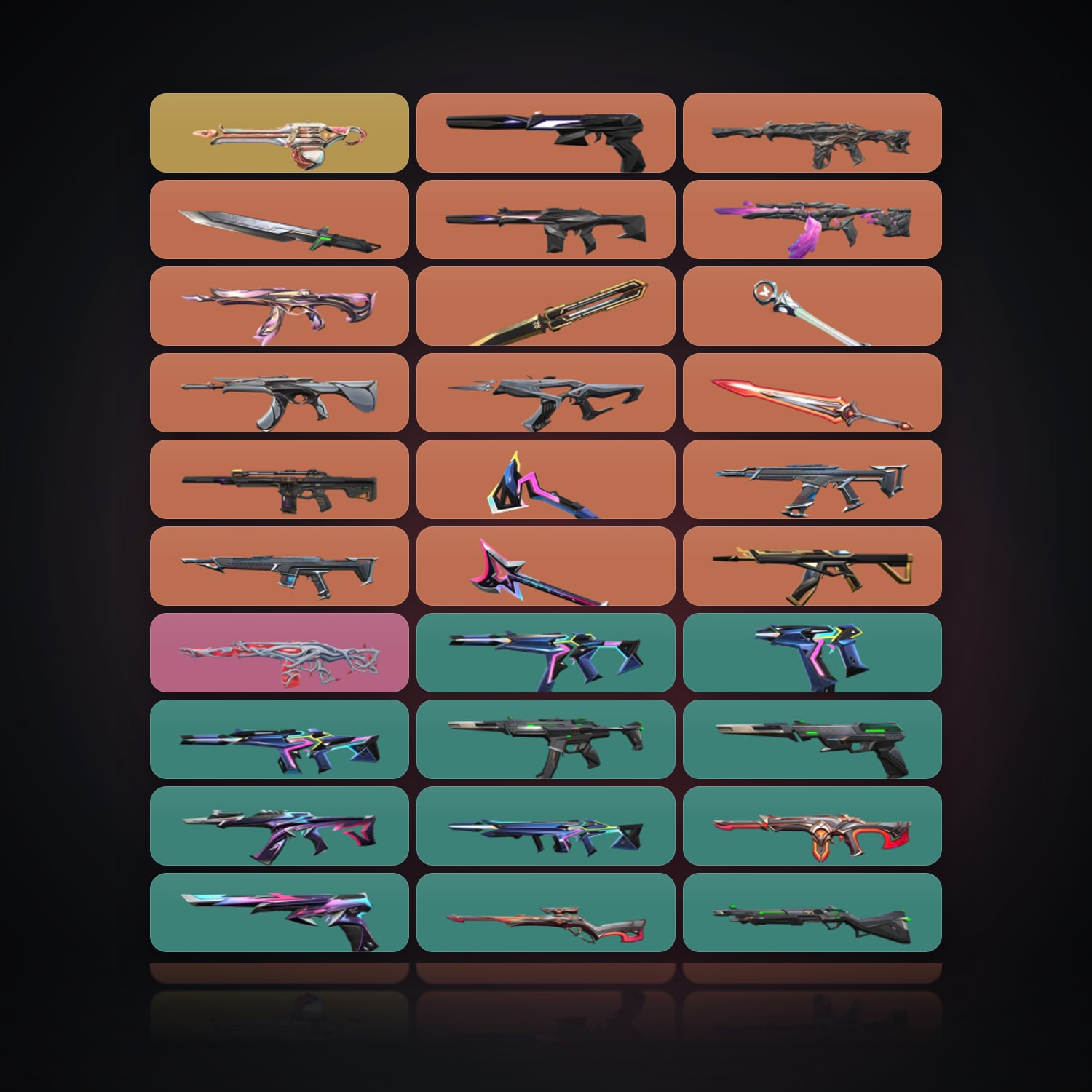 Silver 2 Rank | Asia-Pacific Server | 75 Skins | 6 Knives | Level 120 — HabibiAccounts