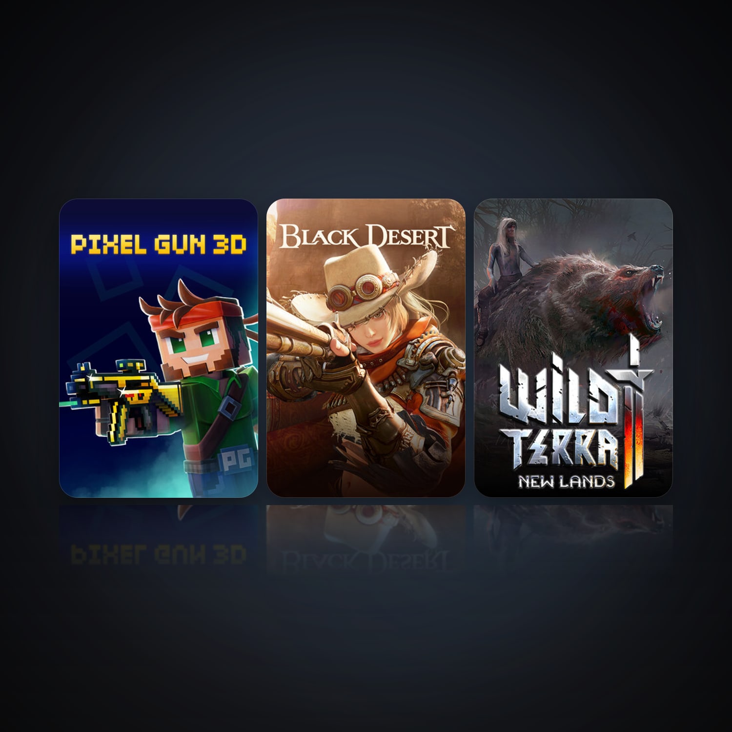 Blue Archive & Pixel Gun 3D: PC Edition | 11 Games | Clean — HabibiAccounts