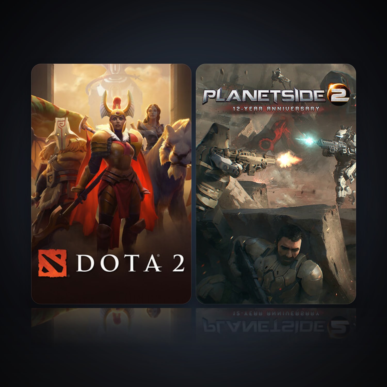 هالحساب ستيم فلين، Dota 2 وPlanetSide 2، 3 لعبة، صامد واضح — HabibiAccounts