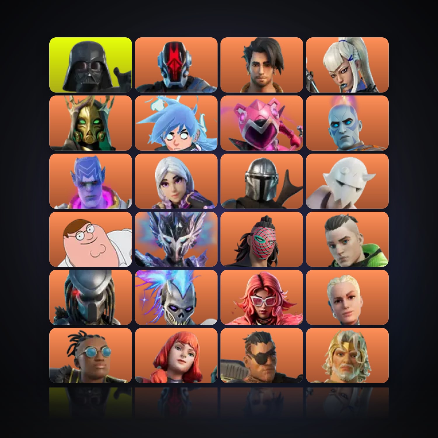 Fortnite | 193 Skins | 200 V-Bucks | Level 2824 | 190 Wins — HabibiAccounts