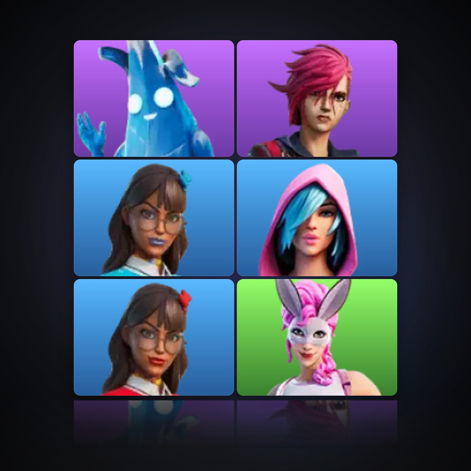 Fortnite | 6 Skins | 300 V-Bucks | Level 389 | 39 Wins — HabibiAccounts