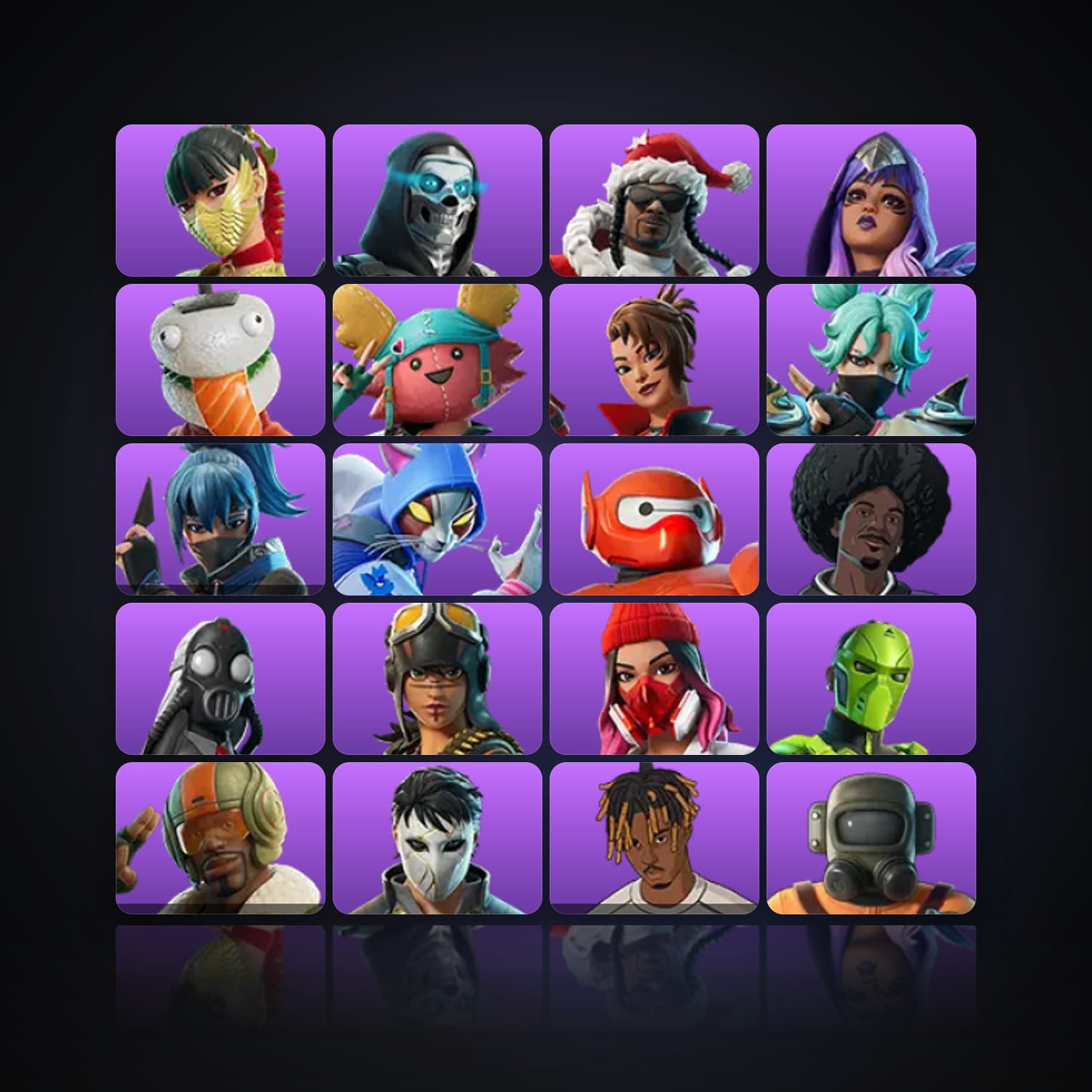 Fortnite | 25 Skins | 1K V-Bucks | Level 188 | 67 Wins — HabibiAccounts
