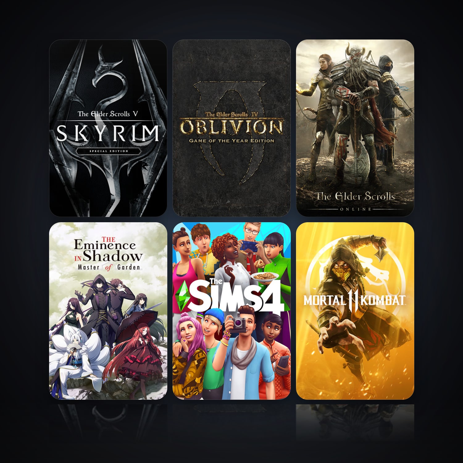 The Elder Scrolls V: Skyrim Special Edition & The Elder Scrolls IV: Oblivion Game of the Year Edition | 13 Games | Clean — HabibiAccounts