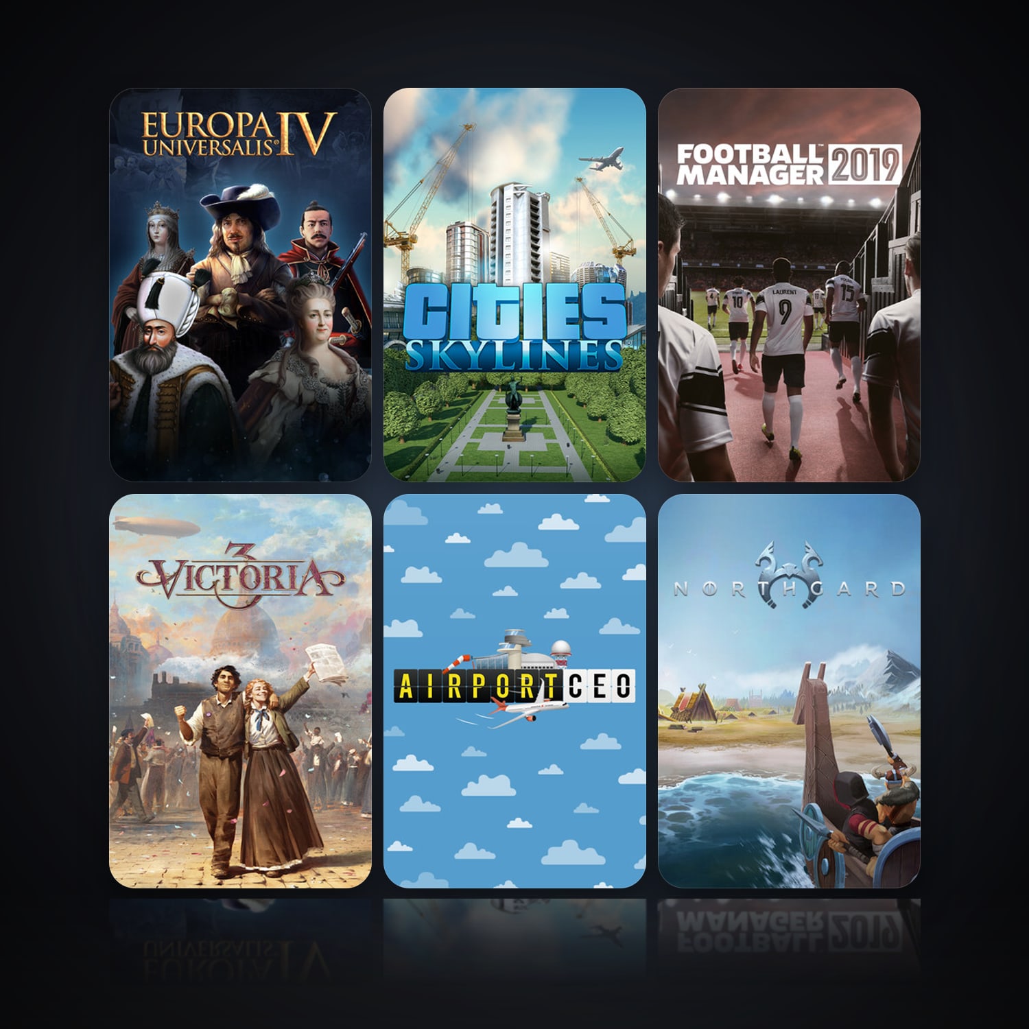 Europa Universalis IV & Cities: Skylines | 15 Games | Clean — HabibiAccounts
