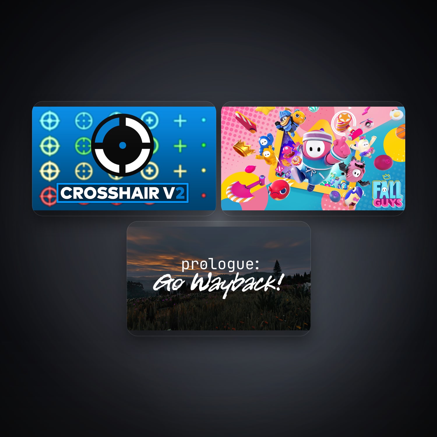 هالحساب إبك فيه Crosshair V2 وFall Guys، PH، 3 ألعاب — HabibiAccounts