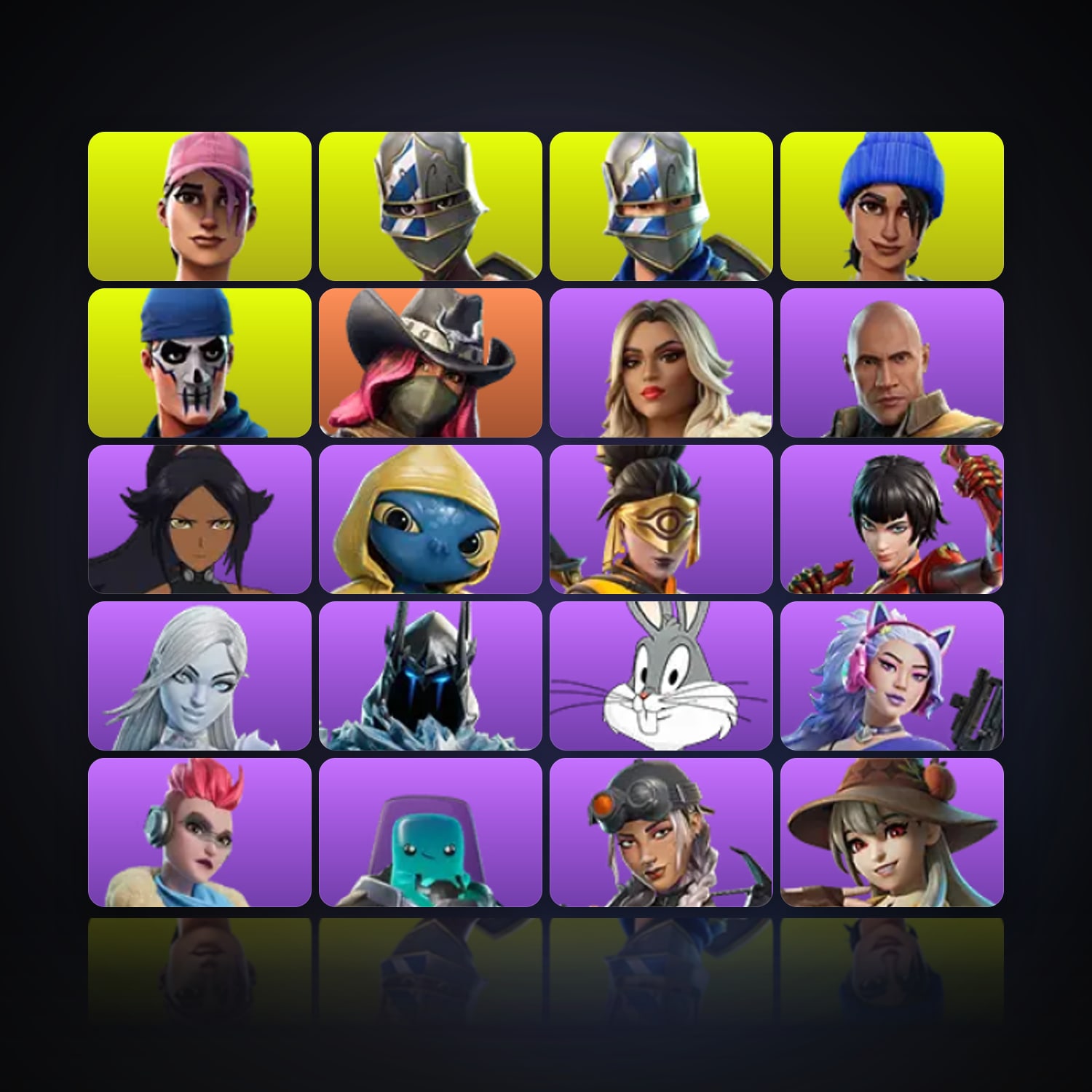 Fortnite | 21 Skins | 550 V-Bucks | Level 296 | 6 Wins — HabibiAccounts