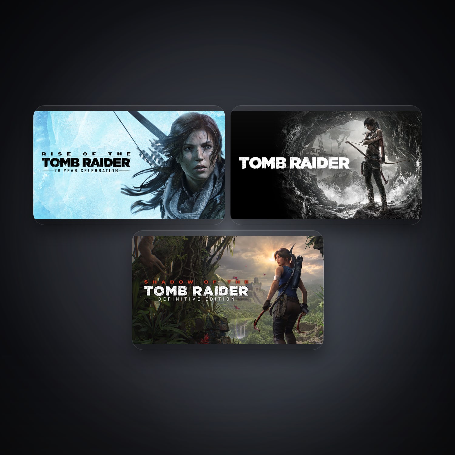 Rise of the Tomb Raider: 20 Year Celebration & Tomb Raider GAME OF THE YEAR EDITION | 3 Games — HabibiAccounts