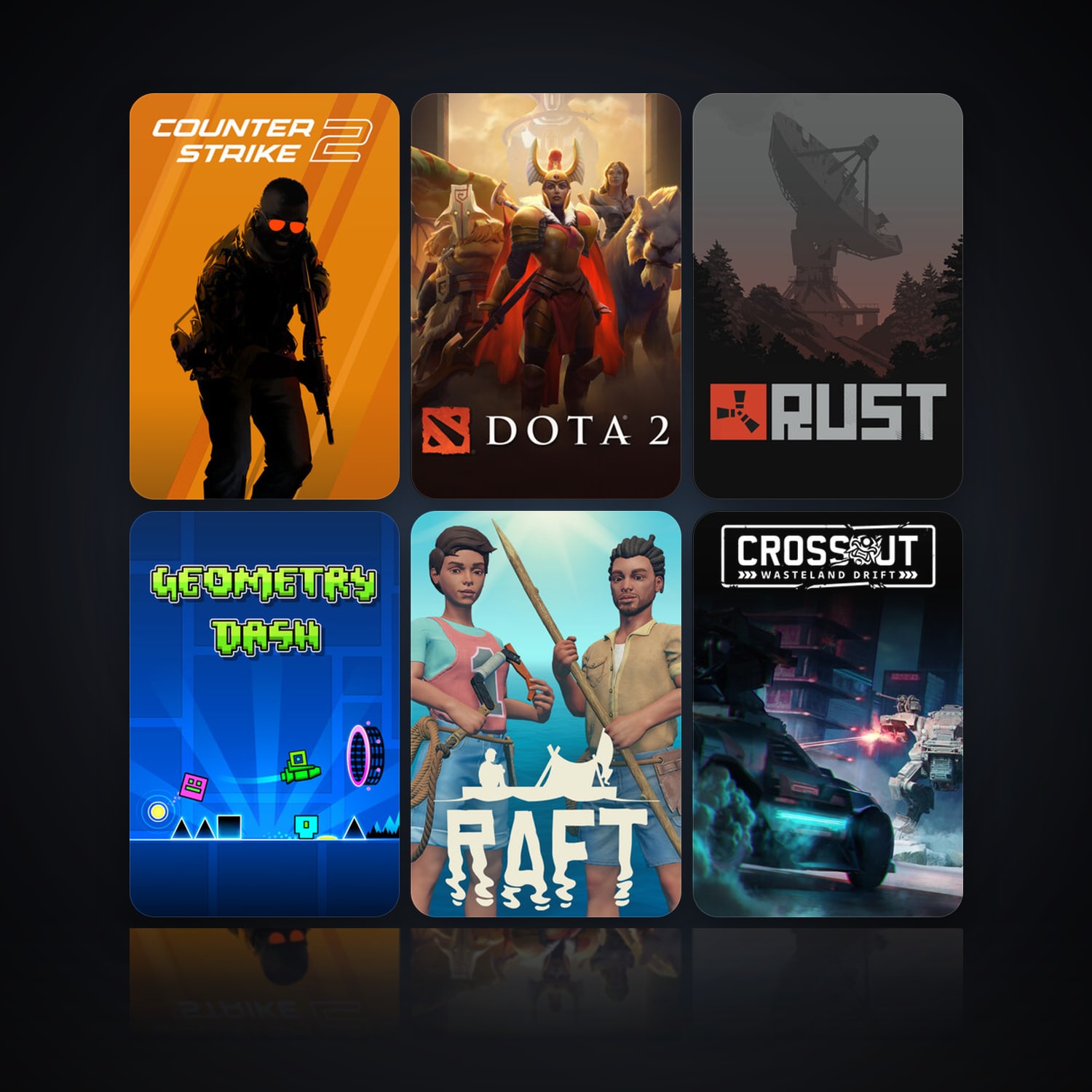 هالحساب ستيم فلين، Dota 2 وCS2 Prime، 23 لعبة، صامد واضح — HabibiAccounts
