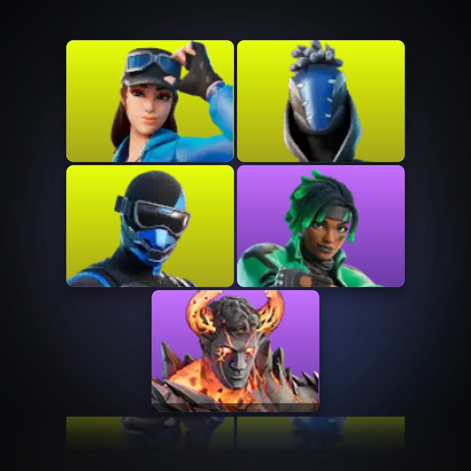 Fortnite | 5 Skins | 300 V-Bucks | Level 271 | 6 Wins — HabibiAccounts