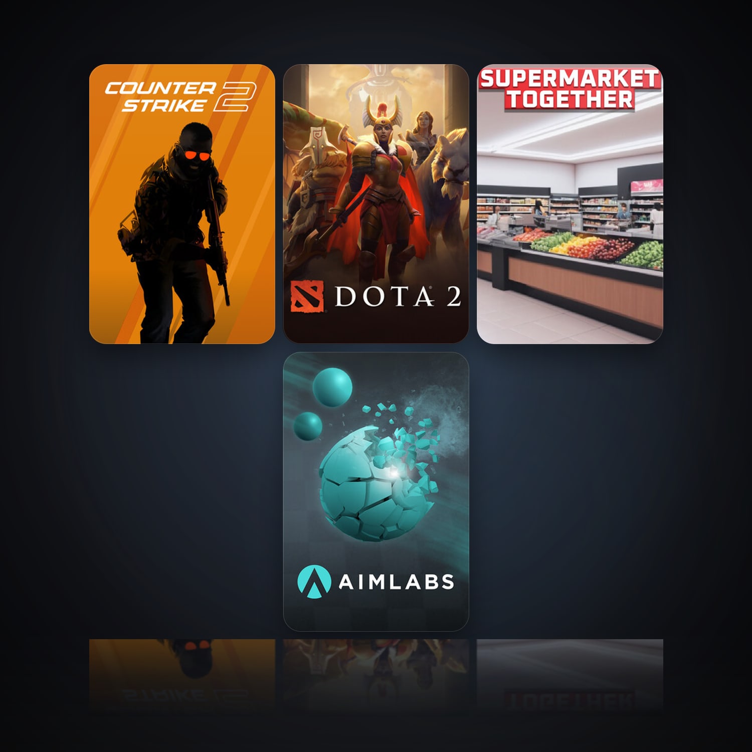 هالحساب ستيم فلين، Dota 2 وCS2 Prime، 5 لعبة، صامد واضح — HabibiAccounts