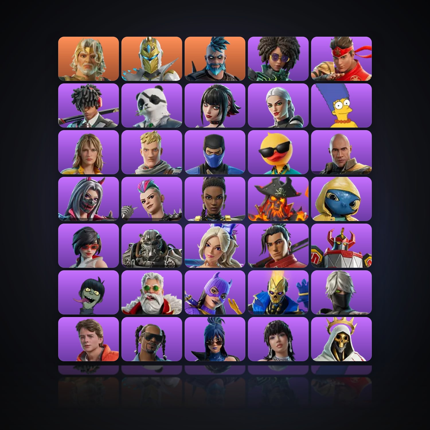 Fortnite | 181 Skins | 150 V-Bucks | Level 2064 | 167 Wins — HabibiAccounts