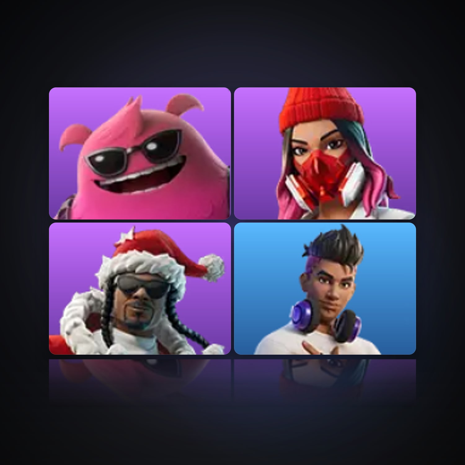 Fortnite | 4 Skins | 200 V-Bucks | Level 67 | 4 Wins — HabibiAccounts