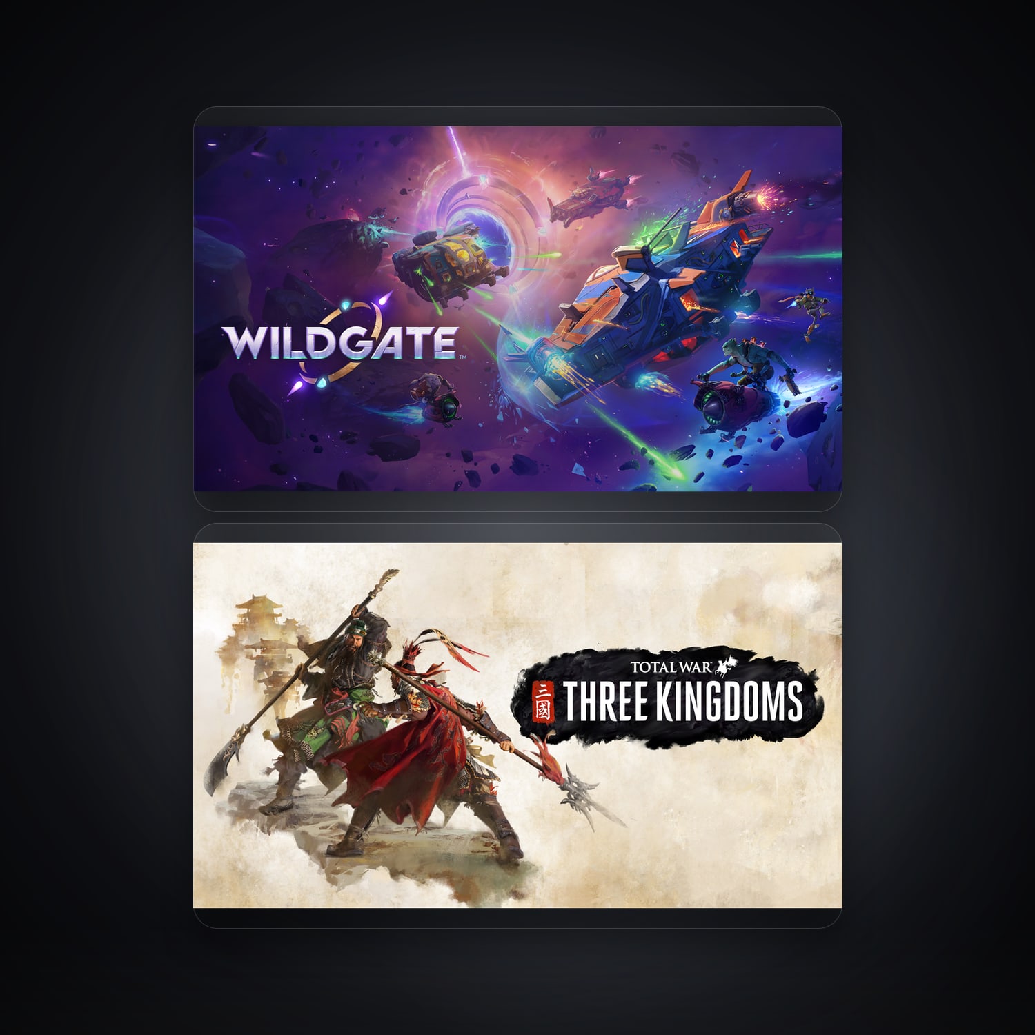 Wildgate & Total War: THREE KINGDOMS | 2 Games — HabibiAccounts