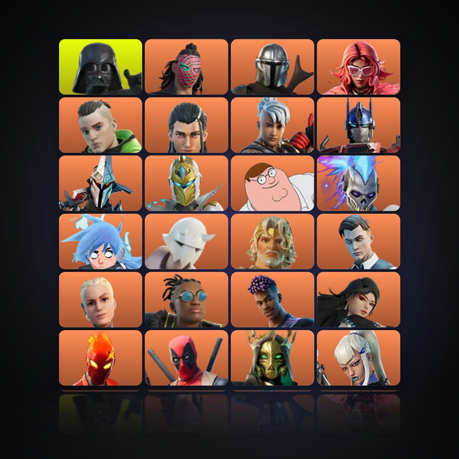 Fortnite | 224 Skins | 2.4K V-Bucks | Level 3128 | 158 Wins — HabibiAccounts