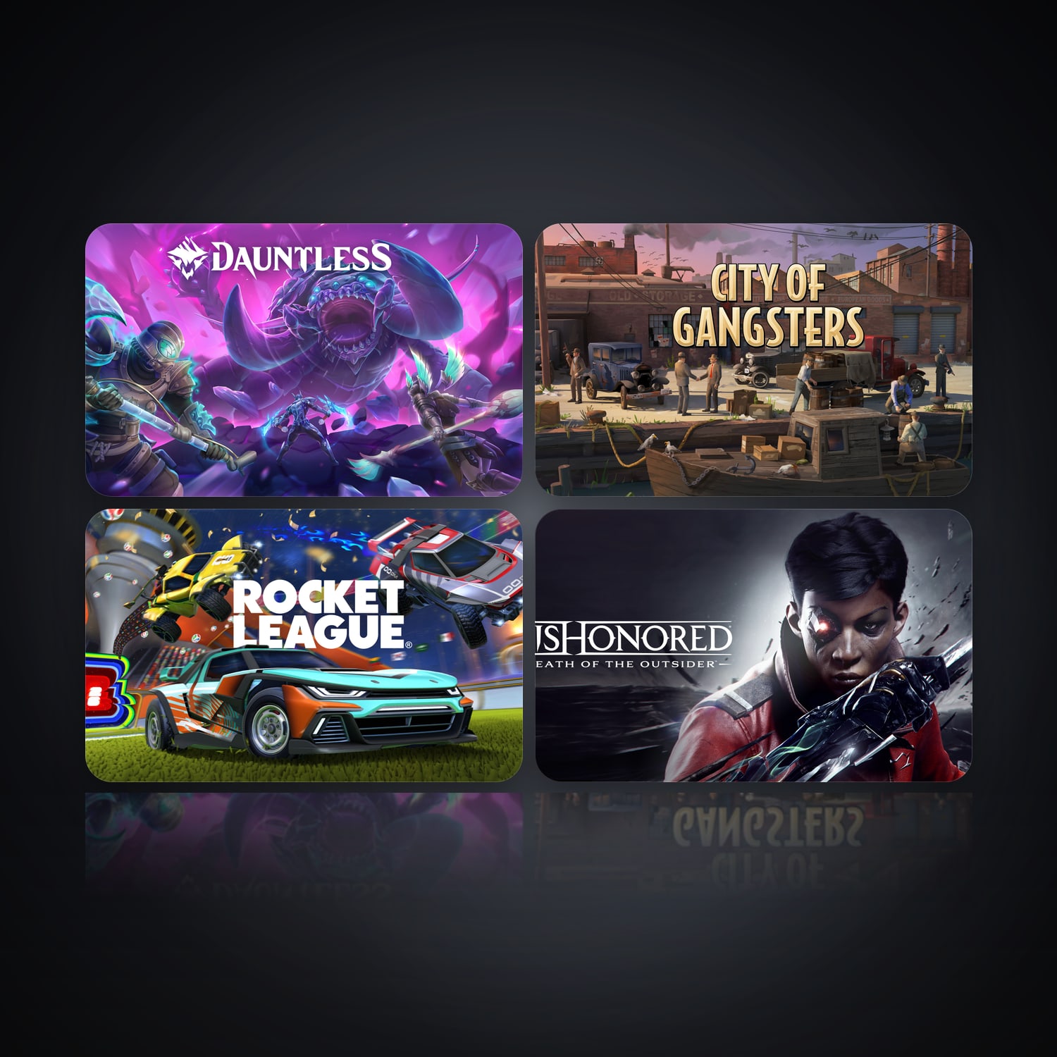 هالحساب إبك فيه Dauntless وCity of Gangsters، AR، 5 ألعاب — HabibiAccounts