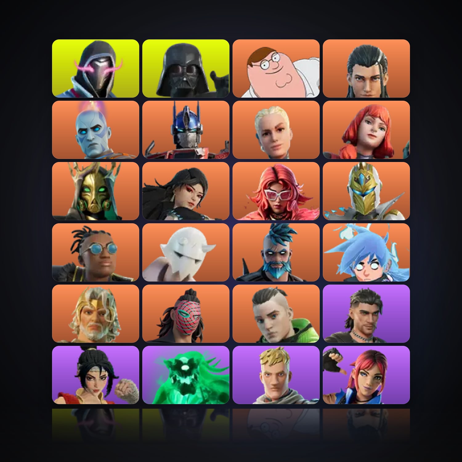 Fortnite | 176 Skins | 200 V-Bucks | Level 3270 | 114 Wins — HabibiAccounts