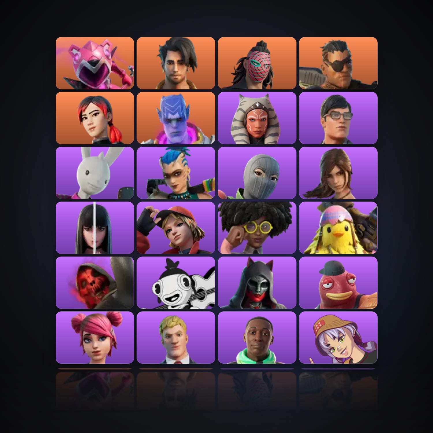 Fortnite | 49 Skins | 250 V-Bucks | Level 1236 | 49 Wins — HabibiAccounts