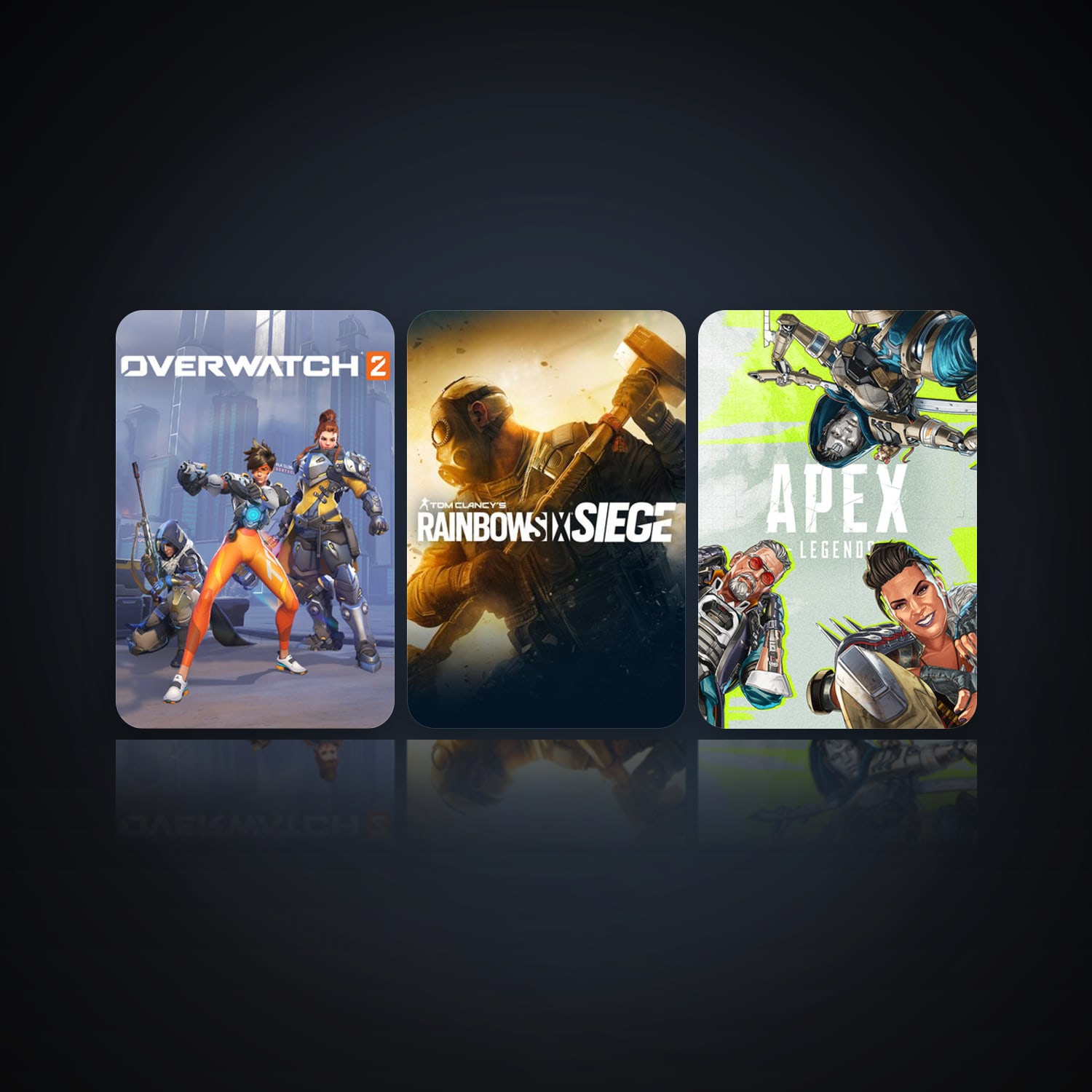 Overwatch 2 & Tom Clancy's Rainbow Six Siege — HabibiAccounts