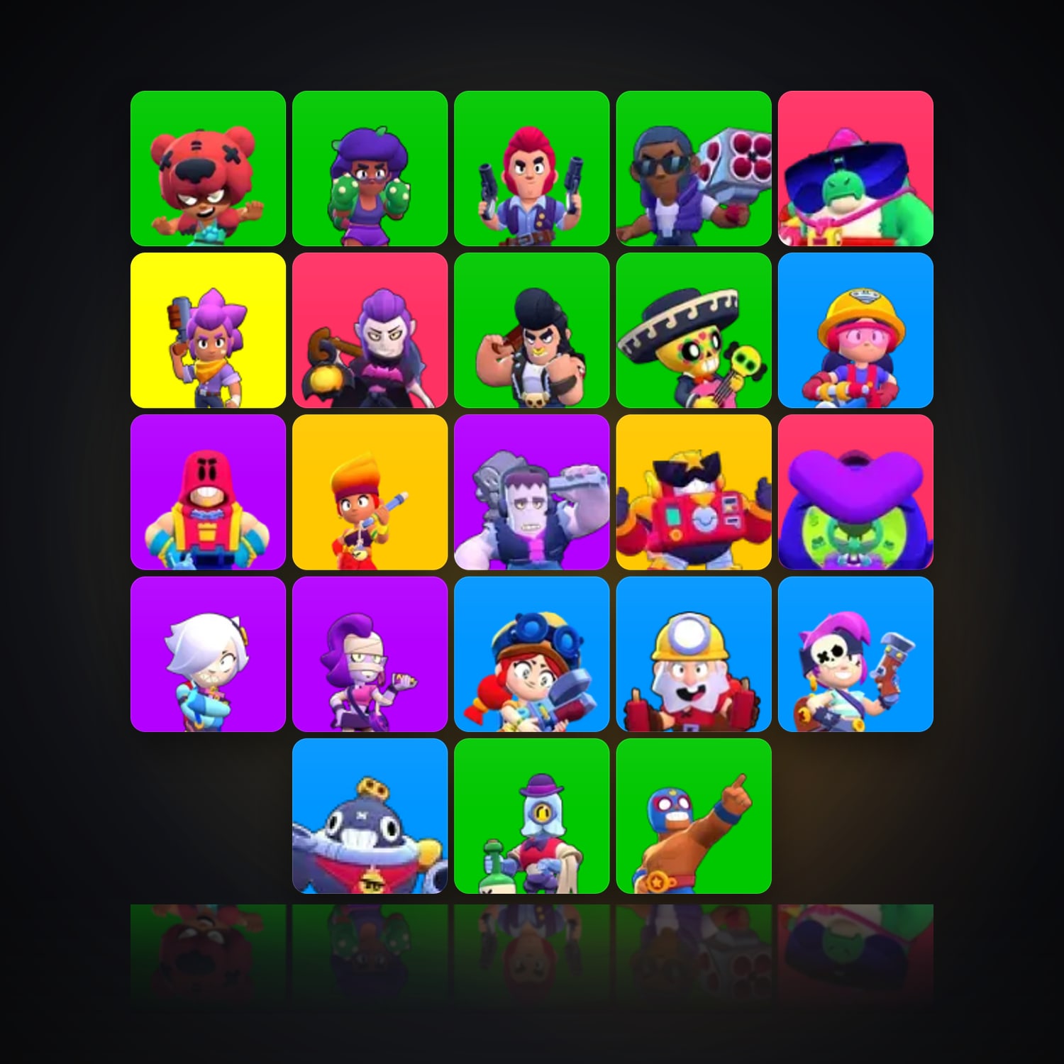 23 Brawlers | 1.2K Trophies — HabibiAccounts