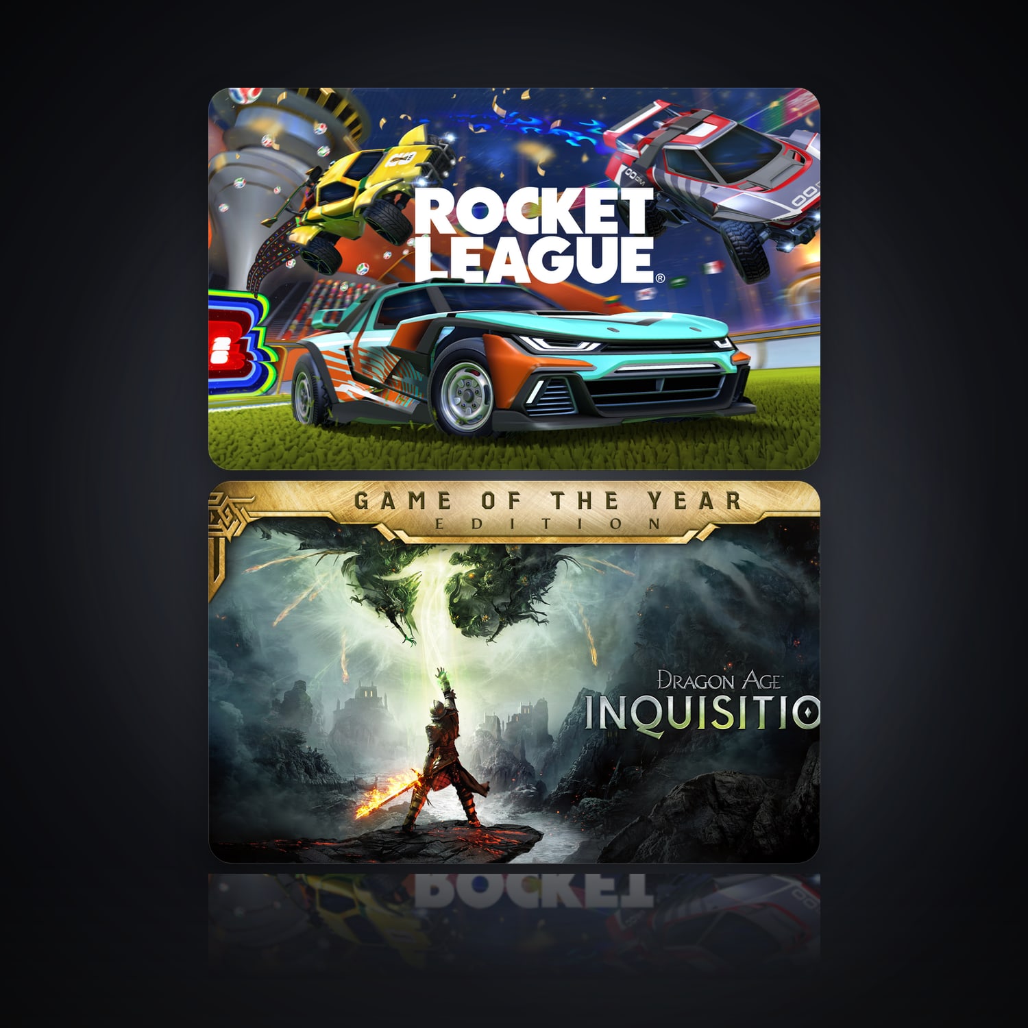 Rocket League & Dragon Age: Inquisition – Game of the Year Edition | 2 Games — HabibiAccounts