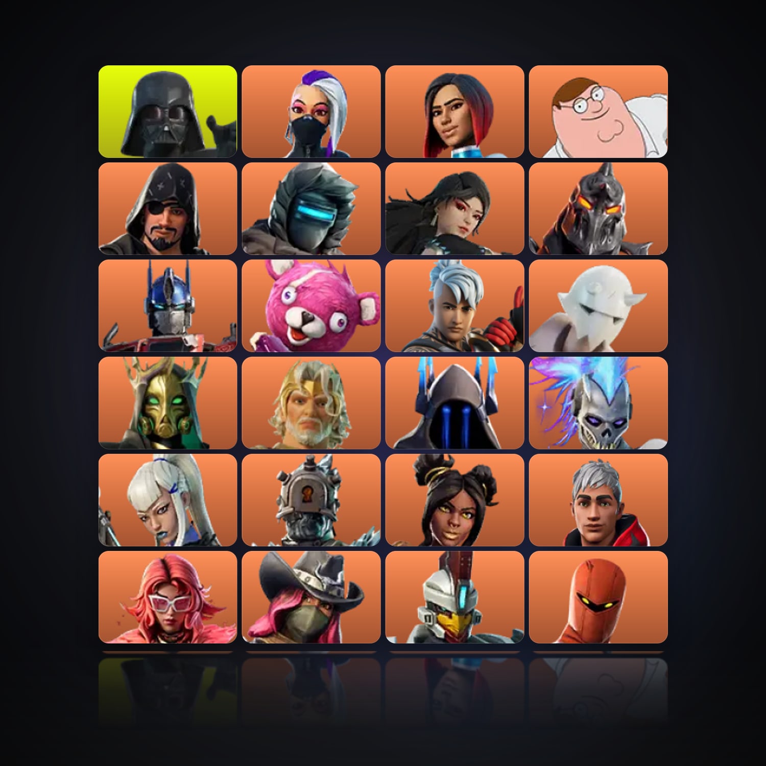 Fortnite | 160 Skins | 400 V-Bucks | Level 2829 | 303 Wins — HabibiAccounts
