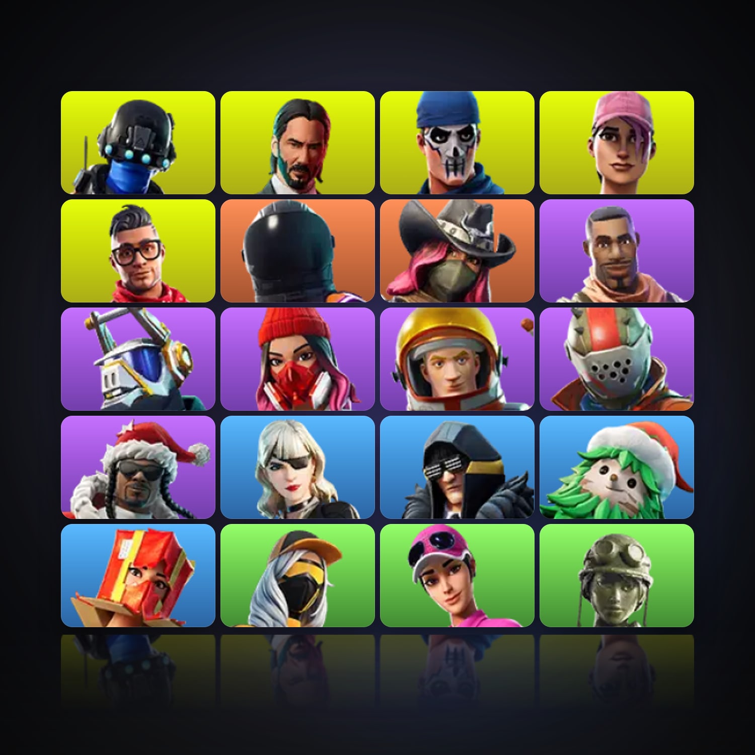 Fortnite | 21 Skins | 450 V-Bucks | Level 458 | 28 Wins — HabibiAccounts