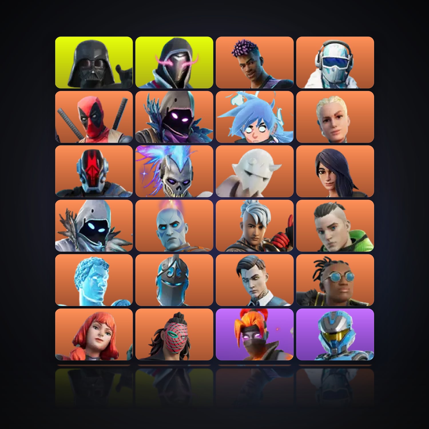 Fortnite | 204 Skins | 200 V-Bucks | Level 2588 | 177 Wins — HabibiAccounts