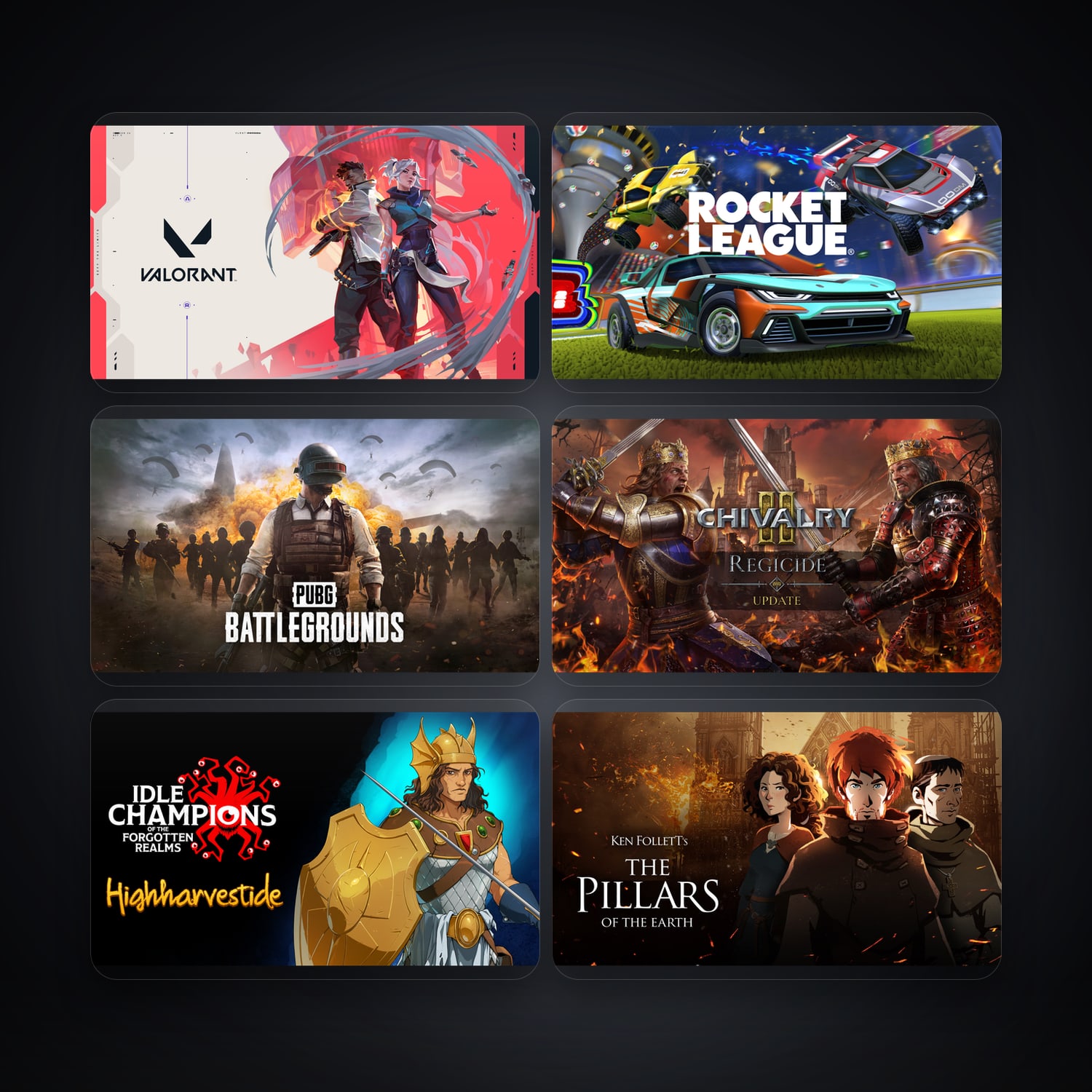 VALORANT & Rocket League | 10 Games — HabibiAccounts