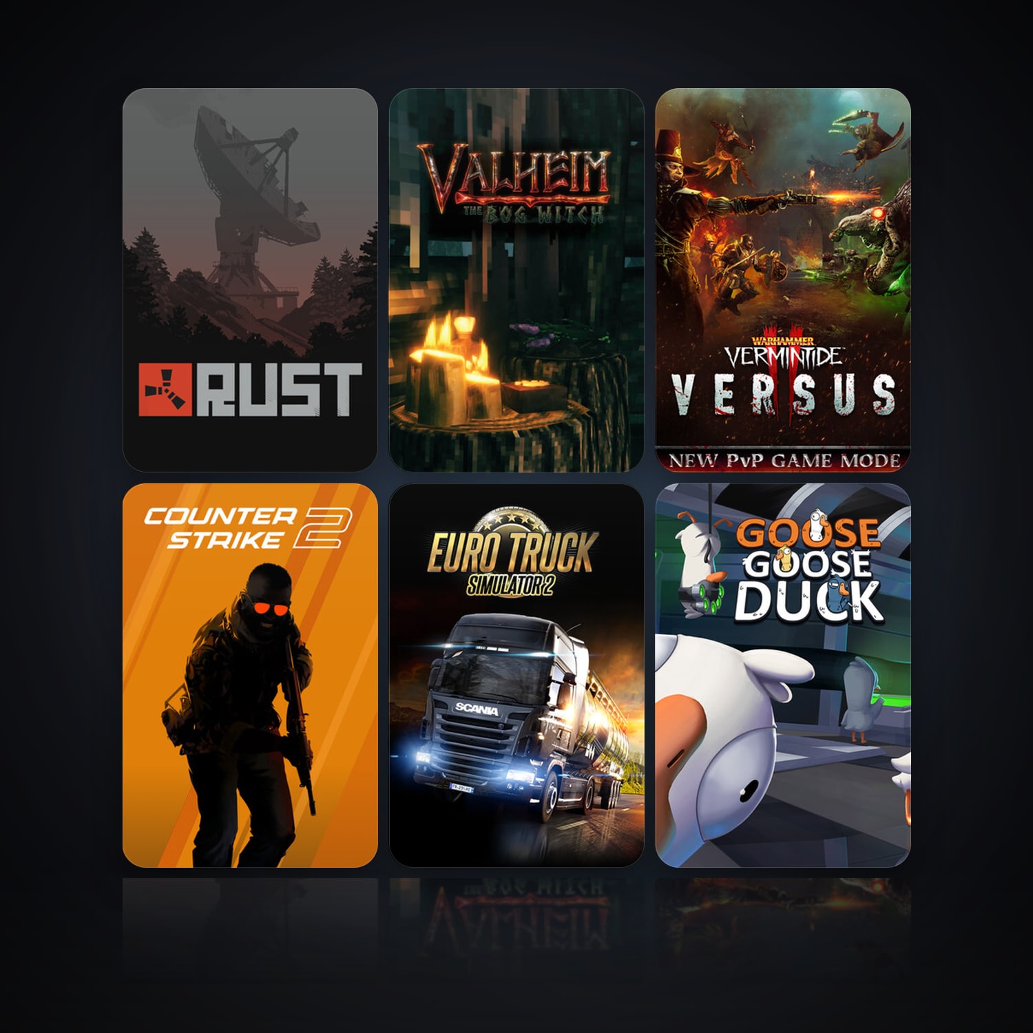 Rust & TBH: Task Bar Hero | 42 Games | Clean — HabibiAccounts