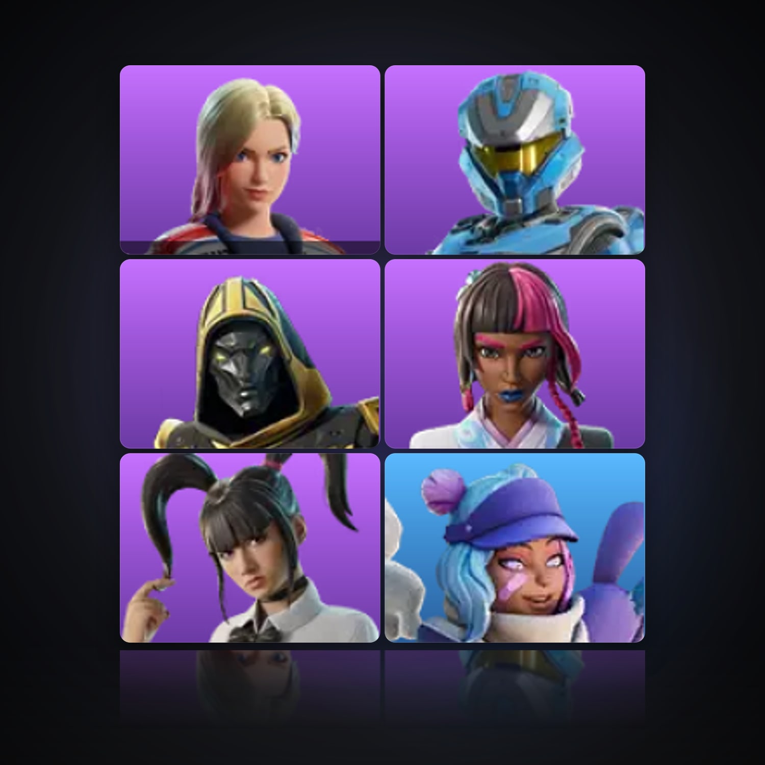 Fortnite | 6 Skins | 300 V-Bucks | Level 470 | 14 Wins — HabibiAccounts
