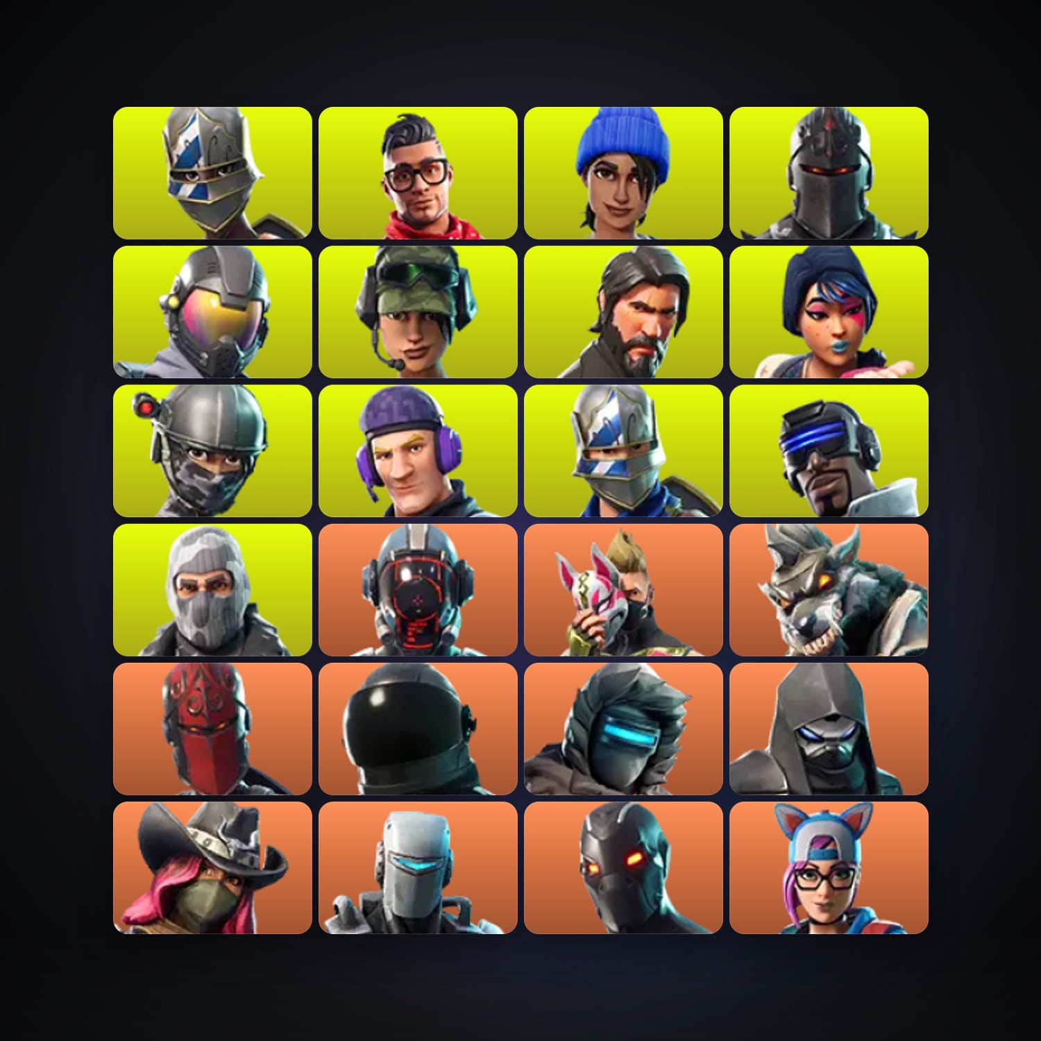 Fortnite | 55 Skins | 950 V-Bucks | Level 682 | 110 Wins — HabibiAccounts