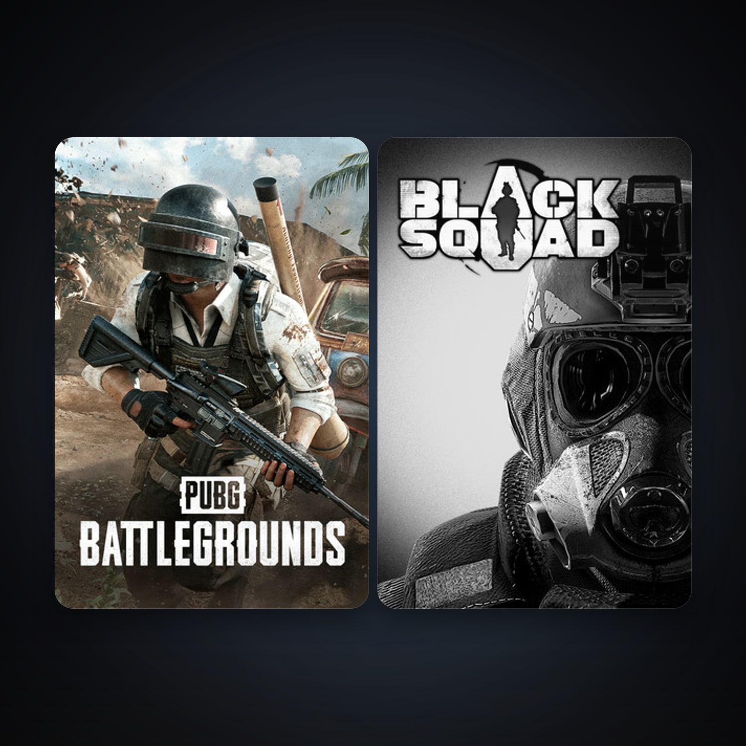 Black Squad & PUBG: BATTLEGROUNDS — HabibiAccounts