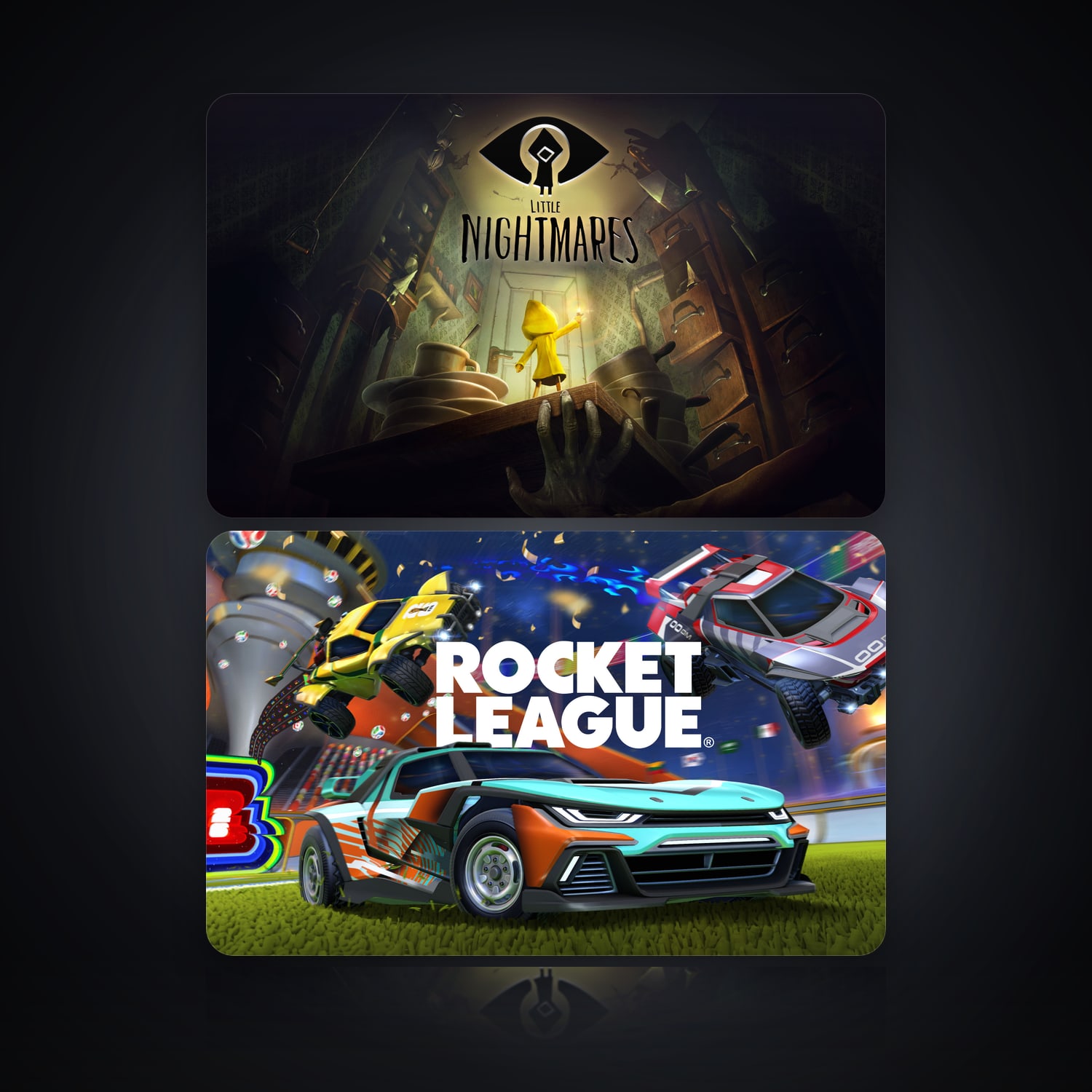 Little Nightmares & Rocket League | 2 Games — HabibiAccounts