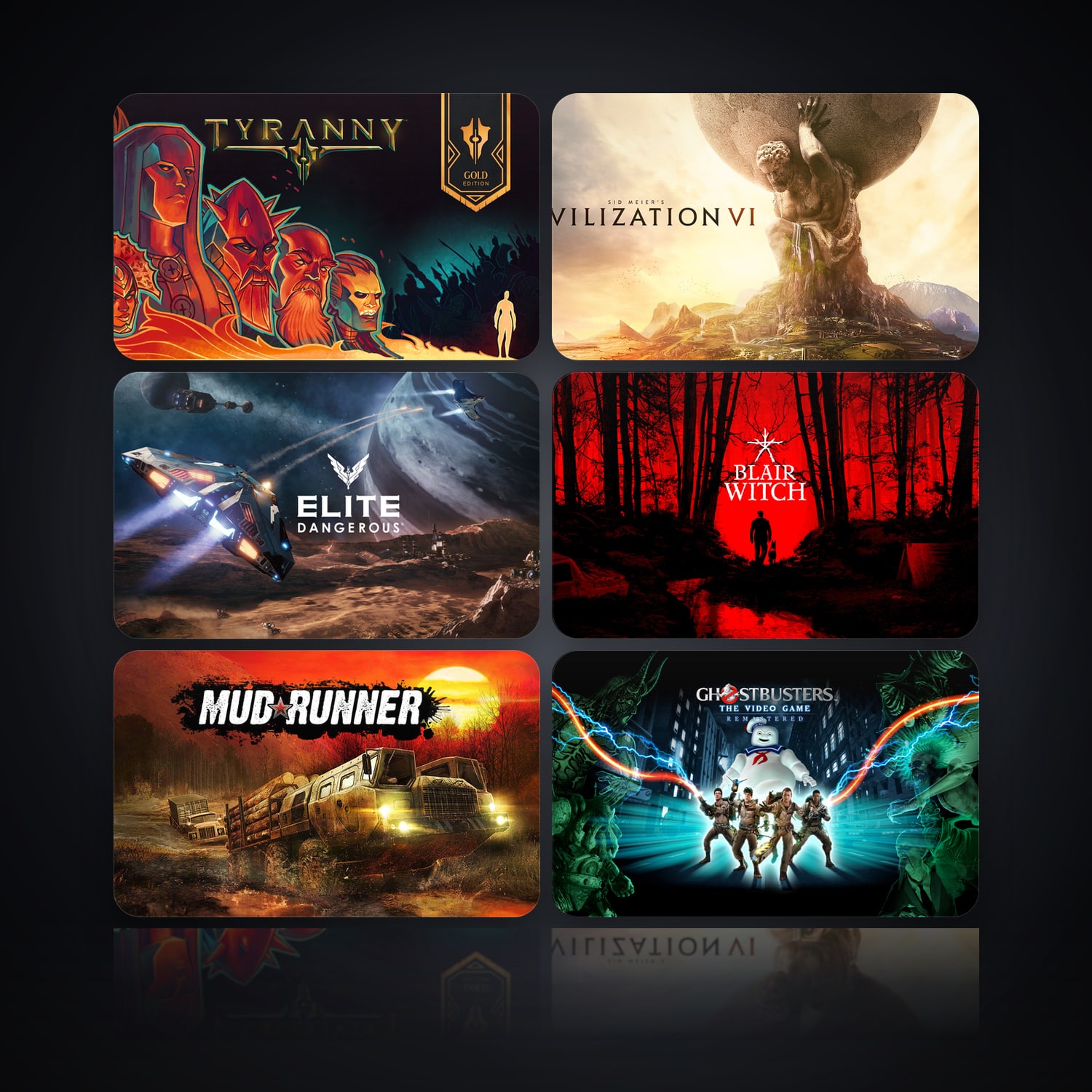 Tyranny - Gold Edition & Sid Meier's Civilization VI | 7 Games — HabibiAccounts
