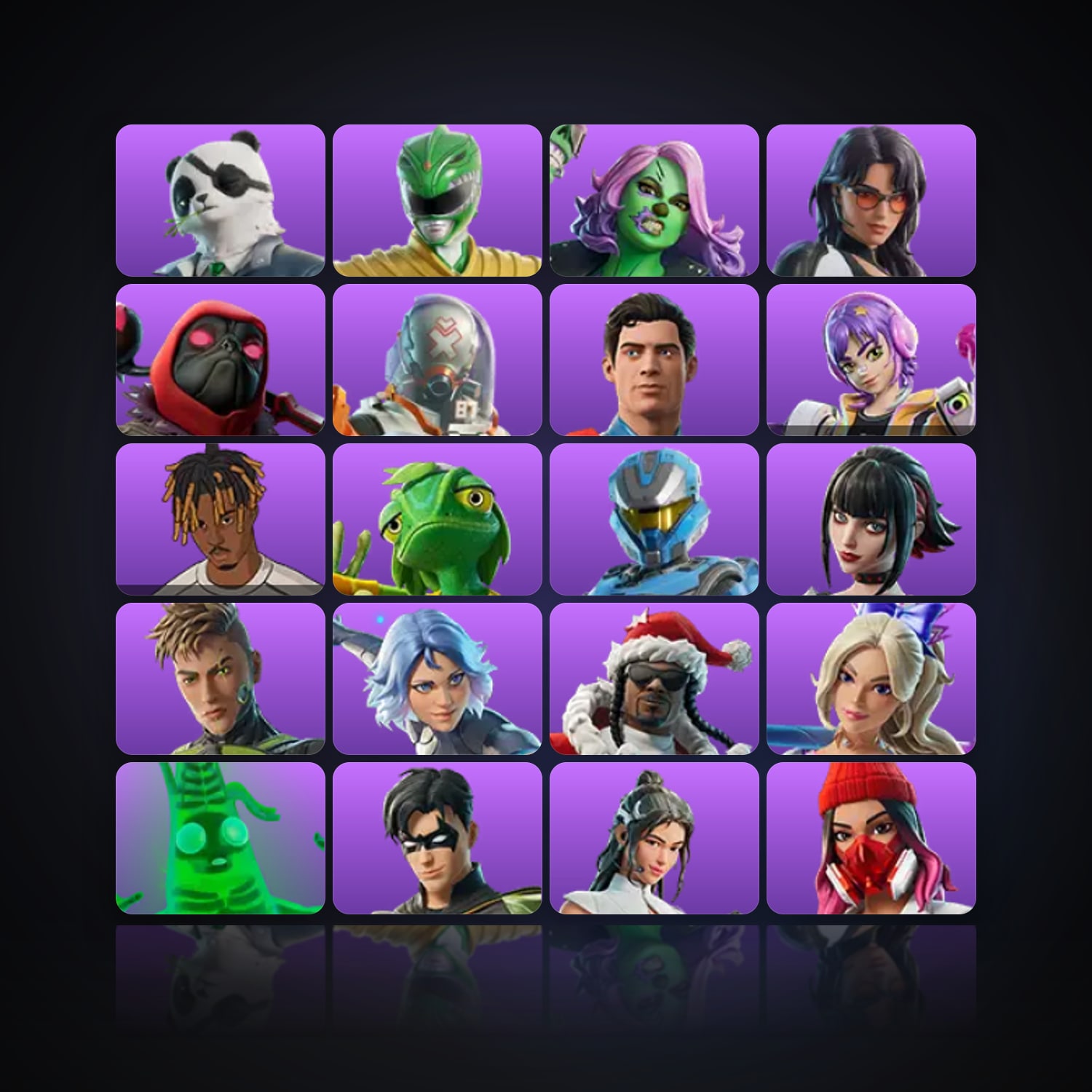 Fortnite | 24 Skins | 100 V-Bucks | Level 1053 | 67 Wins — HabibiAccounts