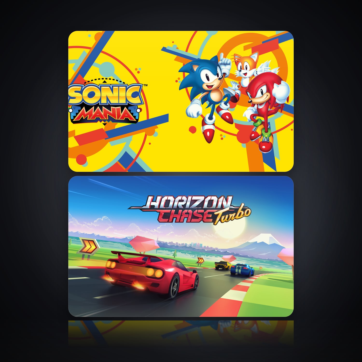 Sonic Mania & Horizon Chase Turbo | 2 Games — HabibiAccounts