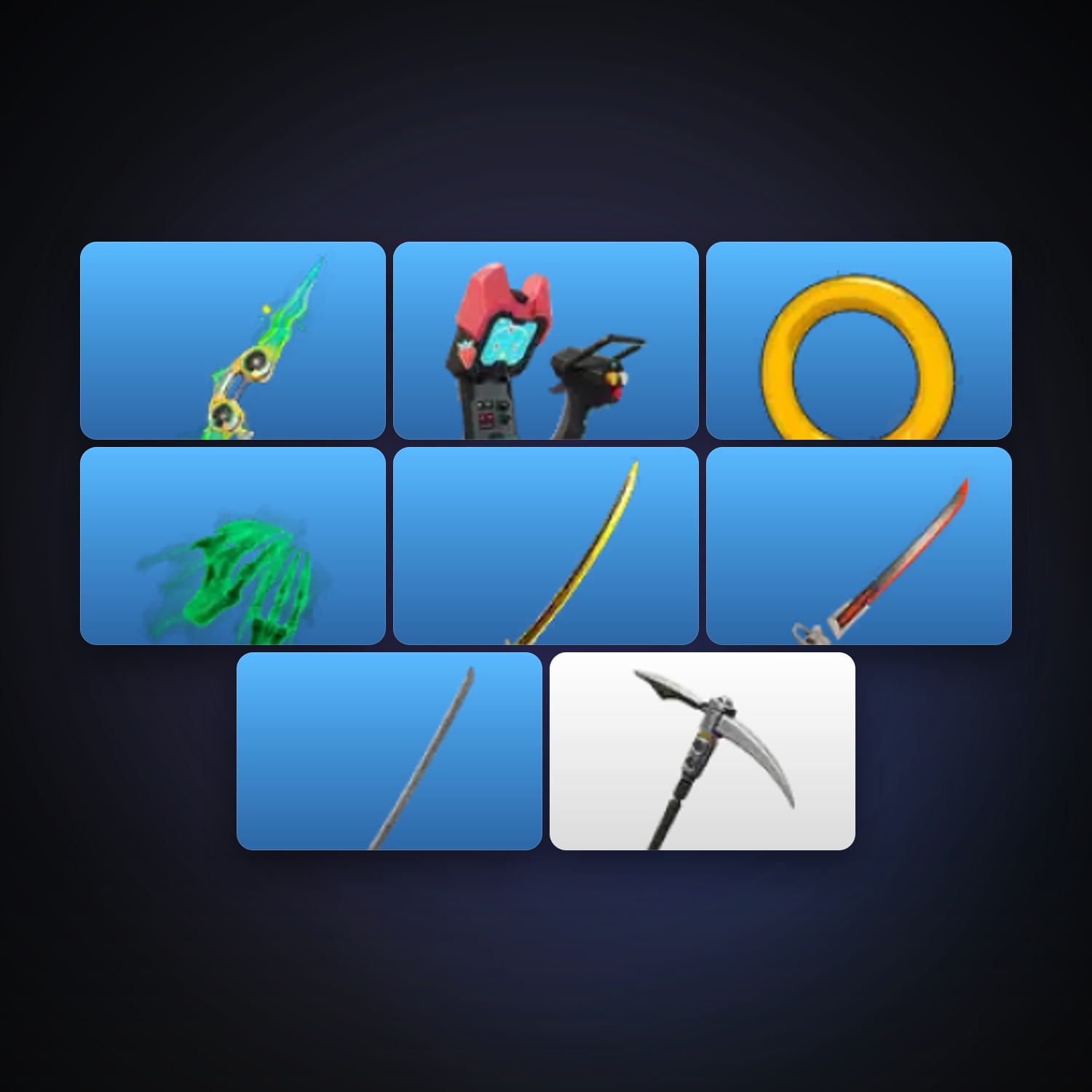 Fortnite locker — lvl 50 — HabibiAccounts