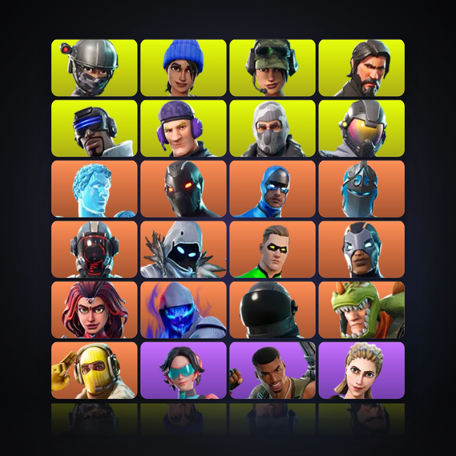 Fortnite | 286 Skins | 2.6K V-Bucks | Level 2434 | 557 Wins — HabibiAccounts