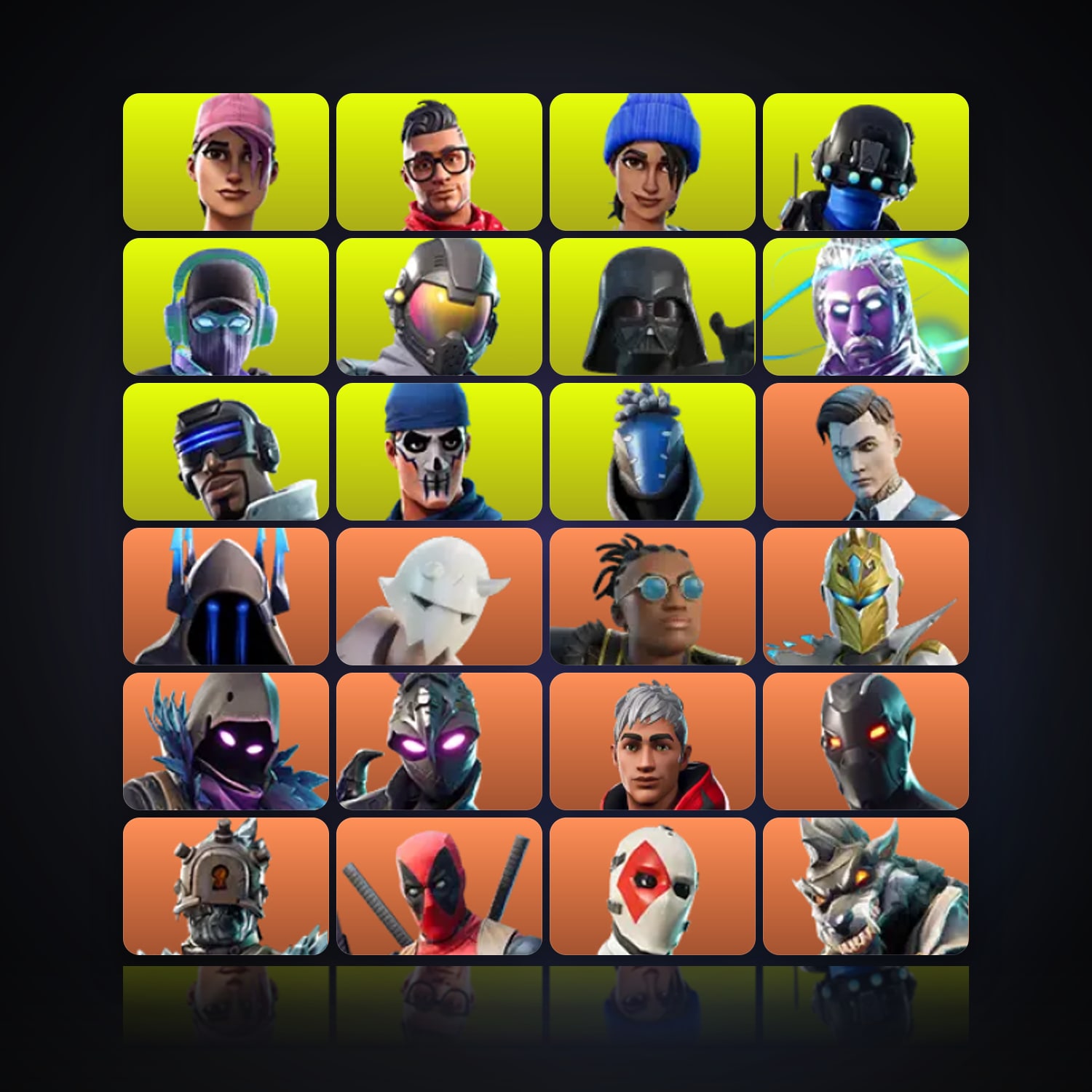 Fortnite | 137 Skins | 1.7K V-Bucks | Level 2877 | 561 Wins — HabibiAccounts