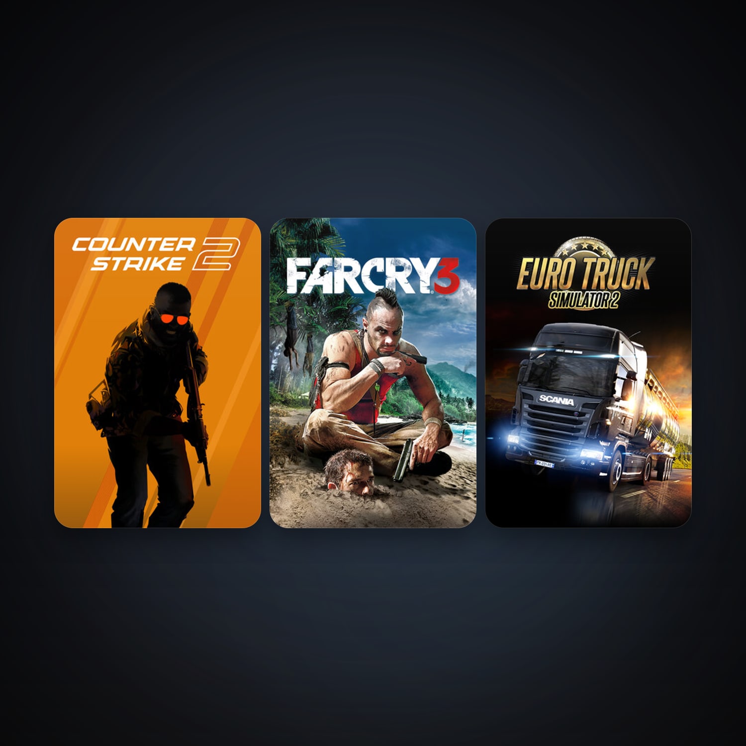 CS2 Prime + Far Cry 3, 4 games, clean — HabibiAccounts